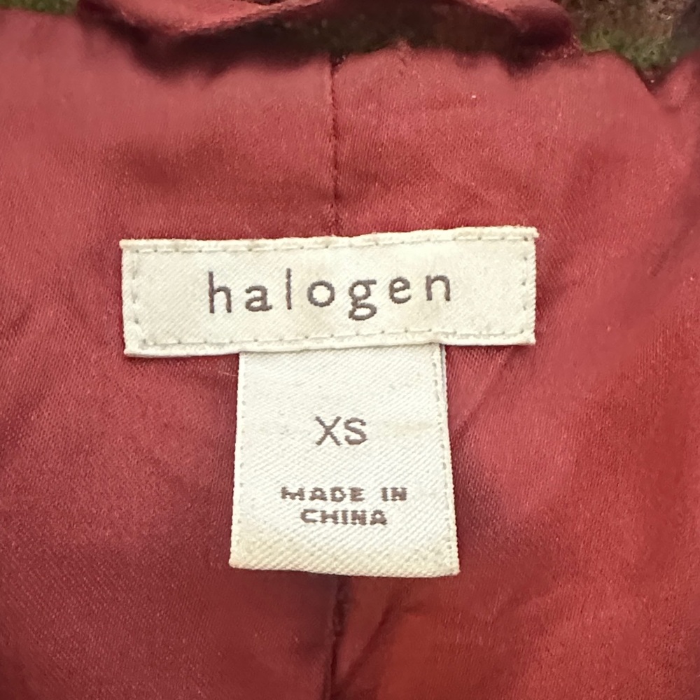 Halogen Multicolor Plaid Jacket with Button Accen… - image 3